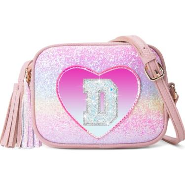 Imagem de OYLOLA Presentes de aniversário para meninas de 3, 4, 5, 6, 7 e 8 anos, presentes de Páscoa para crianças pequenas, meninas, bolsas, presente para meninas, Colorido