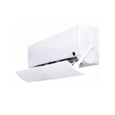 Imagem de Defletor Para Ar Condicionado Split De Plastico Ajustavel 180º 103x19x18 C/Regulagem
