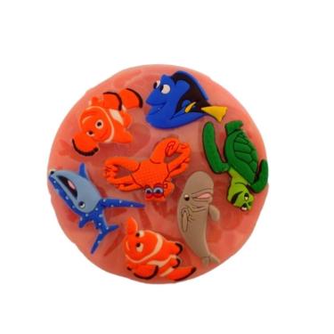 Imagem de Molde de silicone nemo, peixe, tartaruga, baleia