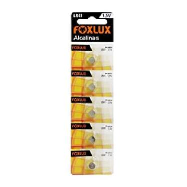 Imagem de Bateria Alcalina 1,5V 5und Foxlux, LR41