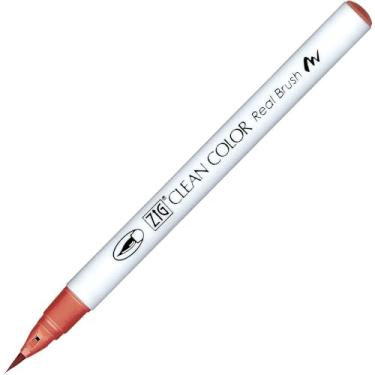 Imagem de CANETA ZIG PEN REAL BRUSH DEEP VERMILLION RB 6000AT 208