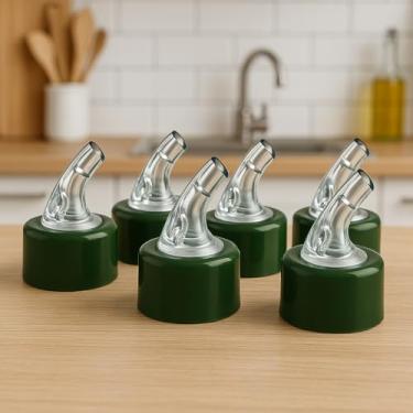 Imagem de 6 Bicos de azeite/vinagre dosador de garrafa 30mm Pratico