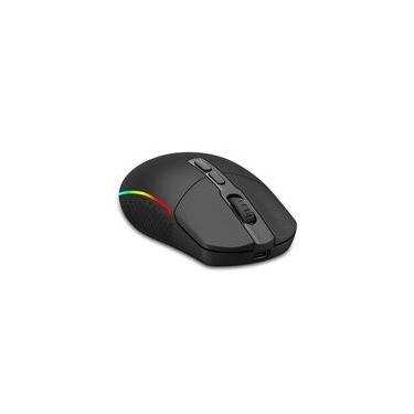 Imagem de Mouse Gamer Sem Fio Redragon Invader Pro, RGB, 10000 DPI, 9 Botões, Wireless, Preto - M719RGB-PRO