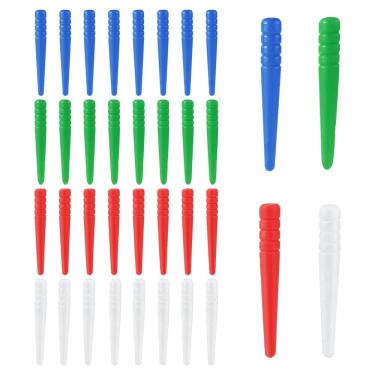 Imagem de Cribbage Pegs Gosknor 36 unidades para o jogo de tabuleiro Cribbage (azul, branco, verde, vermelho)