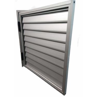 Imagem de Portinhola 1 Folha Esquadrias Brasil 60x60 Natural Esquerdo