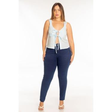 Imagem de Calça Jeans Skinny Midi Plus Size Biotipo Jeans - 30754