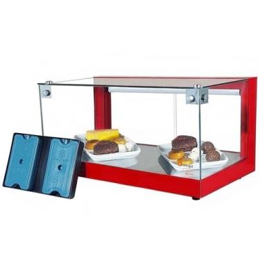Imagem de B-VF62 - Vitrine fria Beta 62cm Vermelha com 12 Gelo-X - Bivolt - Omeg