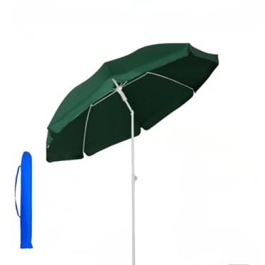 Imagem de Guarda-sol Gigante Articulado 2,4 Metros Piscina Praia(Verde)