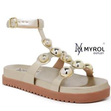 Imagem de Sandália Papete Aranha Flat Myrol Outlet-Feminino