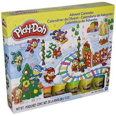Imagem de Play-Doh - B21999 - Modeling Compound Toy - Xmas Advent Calendar - Includes 5 Colour Tubs