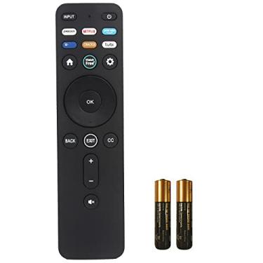 Imagem de XRT260 Novo controle remoto IR compatível com Smart TVs Vizio V-Series e M-Series 4K com Peacock, Netflix, Prime Video, Crackle, TUBI, Watch Free+ teclas [SEM função de voz] (com baterias)