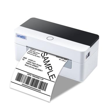 Imagem de Impressora térmica de etiquetas de envio vretti 4x6 USB para pequenas empresas