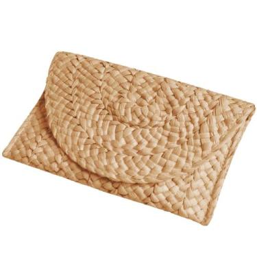 Imagem de Bolsa de palha Fozehlad para mulheres nas férias de verão na praia