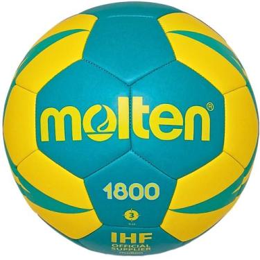 Imagem de Bola handball molten hx1800 h3, Verde