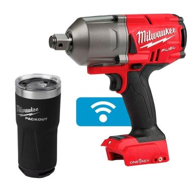 Imagem de Chave De Impacto Encaixe 3/4" 18V Fuel One Key 2864-20 + Copo Térmico 590ml 48-22-8392B Milwaukee