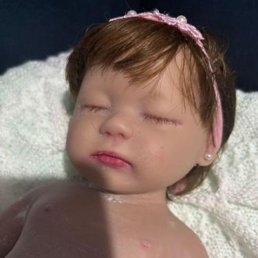 Imagem de Bebê Reborn Silicone Sólido Menina