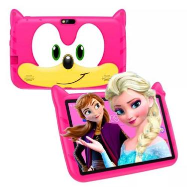 Imagem de Tablet Infantil Criança Kids Educativo Android Playstore Youtube 64Gb,