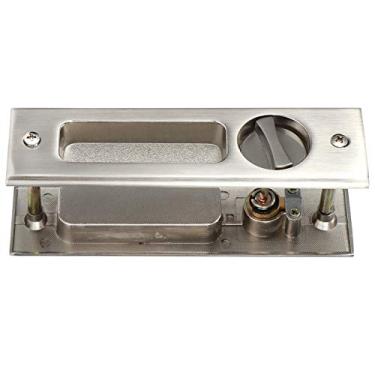 Imagem de Conjunto de Maçaneta de Porta de Vidro Deslizante, Kit de Trava de Porta Deslizante, Trava de de Espessura de 1,4-1,6 Polegada, Material de Liga de Zinco, Boa de Segurança, Acessórios de Hardware da