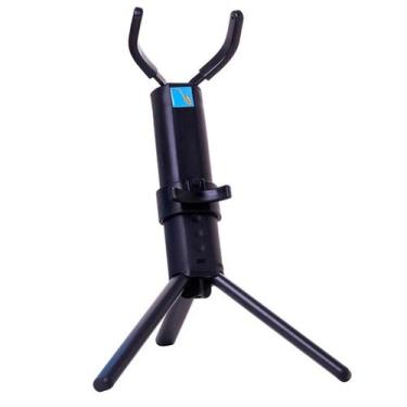 Imagem de Suporte Portátil Dobrável Ajustável Para Sax Alto Com Bolsa De Transpo