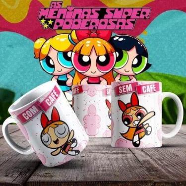 Imagem de CANECA PERSONALIZADA MENINAS SUPER PODEROSAS XICARA CERAMICA PORCELANA