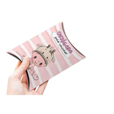 Imagem de 10 Caixinha Bebe Fofo Lembrancinha Maternidade Chá Rifa