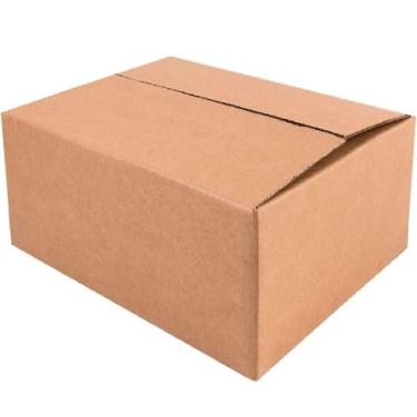 Imagem de 10 Caixas de Papelão 40 X 40 X 25 Reforçada Mudança Correios Sedex E-commerce Organização Transportadoras
