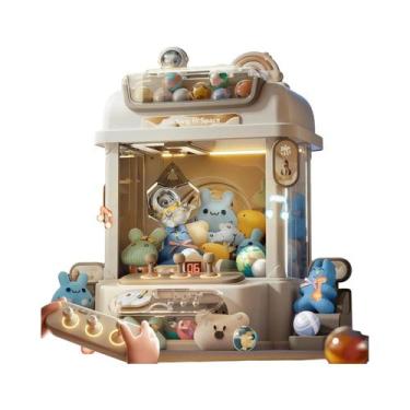 Imagem de Brinquedo infantil garra máquina clipe boneca máquina de jogo fantoche