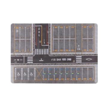 Imagem de Amagogo 1:64 Estacionamento Tapete Fundo Garagem Subterrânea Diorama Layout Mini Diecast Cena de Garagem Exibição para Cena de Veículo Brinquedo, H