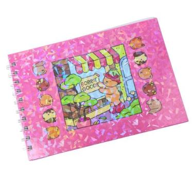 Imagem de Livro Para Colorir Infantil Bobbie Goods Capa Dura 48 Paginas Brilhant
