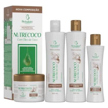 Imagem de Kit Tratamento Capilar Nutrecoco c/4 itens - Bio Instinto - BIOINSTINT