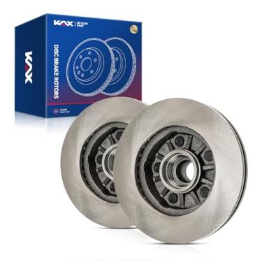 Imagem de KAX Par de rotores de freio a disco dianteiro de 26 cm para Ranger 1998-2001 3.0L, Ranger 1998-2001 4.0L, Ranger 1998-2001 2.5L, B2500 1998-2001, B3000 1998-2000, Ranger 2000, Ranger 2001. 01 2. 3L,