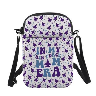 Imagem de CHOORO Bolsa tiracolo Military Mama Gift In My Air Force Mom Era, Proud Air Force Mom, bolsa de ombro, Air Force Mom B