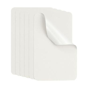 Imagem de PATIKIL Patch de reparo de nylon 7,6 x 5,8 cm, 6 peças de adesivos autoadesivos para reparo de jaquetas, fita de reparo de tecido impermeável para tendas, saco de dormir, equipamento de acampamento ao