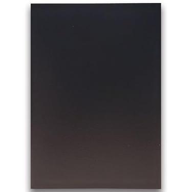 Imagem de Fantasy North - Preto - 100 capas de cartas TCG foscas de cor sólida (bicolor) - Interior preto - Serve para Pokémon Magic MTG Commander e outros jogos de cartas - Capas de baralho