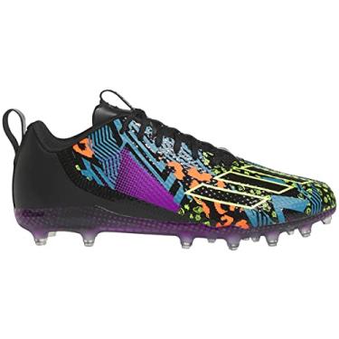 Imagem de adidas Tênis de futebol masculino Adizero Spark Cleats, Preto/Multi, 43
