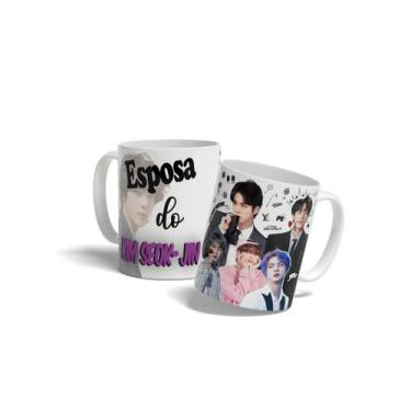 Imagem de Caneca BTS Esposa Do Park Ji-min - Lorraine Canecas, Branca Normal