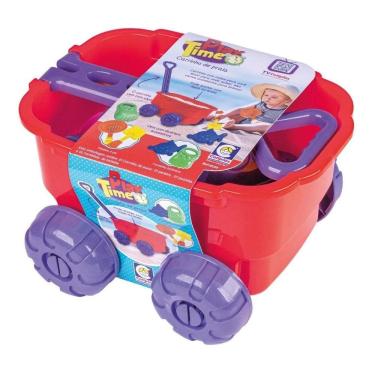 Imagem de Brinquedo Didático Play Time Carrinho Praia - Cotiplás 2530