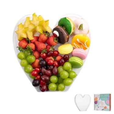 Imagem de Bandeja de charcutaria de acrílico com letras e números de 28 cm – Caixa de alfabeto reutilizável preenchível para doces, lanches, cupcakes – Travessa de servir para aniversário, casamento, festa de