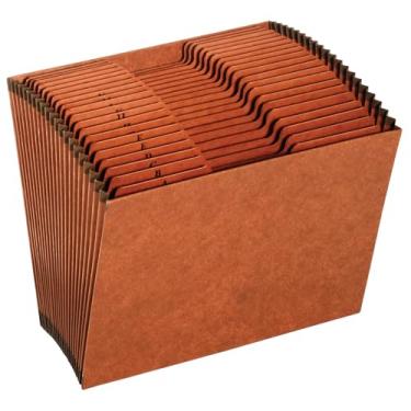 Imagem de Pendaflex Pasta de arquivos expansível resistente - 21 bolsos com abas A-Z e abas em branco personalizáveis de 1/3 - organizador de arquivos alfabético - durável, tamanho carta - para escritório