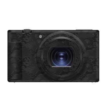 Imagem de Película protetora de vinil antirriscos para câmera película protetora para Sony ZV-1 II Mark II (onda preta)