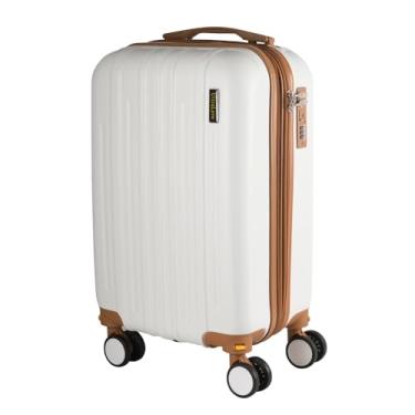 Imagem de Mala de Bordo 10KG Expansível Padrão Anac Giratória Lisboa (Branca Lisboa)