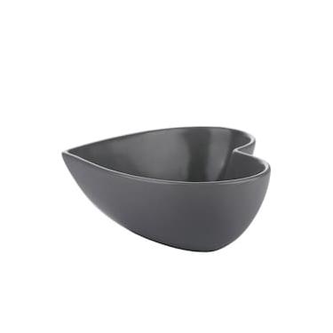 Imagem de Bowl L`Hermitage Lovely Coração Porcelana 580ml - Cinza