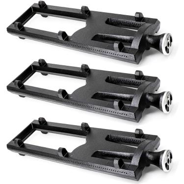 Imagem de Dongftai CB360A (pacote com 3) Queimador de ferro fundido de 52 cm para DCS 36, série 36, 36ABQ, 36ABQAR, 36ABQR, 36BQ, 36BQAR, 36BQAR, 36BQR, 48, 48 séries, 48BQAR, 48BQAR e 48BQR Grill