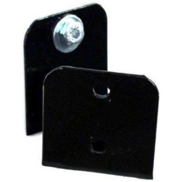 Imagem de Par De Suporte Caixa Acústica Som Home Theater Parede Preto