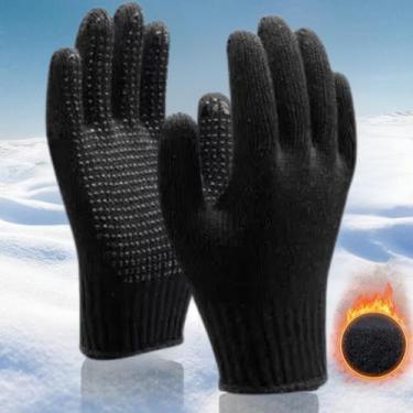 Imagem de Luva para inverno com proteção Epi para o dia a dia Mãos quentinhas  -