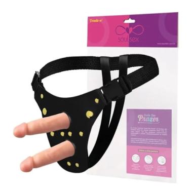 Imagem de Cinta com Prótese Peniana Dupla Penetração Soul Sex