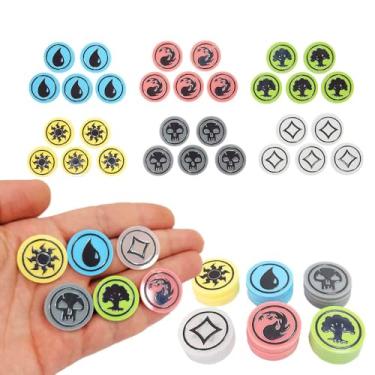 Imagem de Kit 30 Manas Fichas Tokens MTG Magic the Gathering