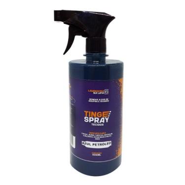 Imagem de Tinta De Tecidos Roupas Estofados Carpetes Tingespray 500ml - Lavander