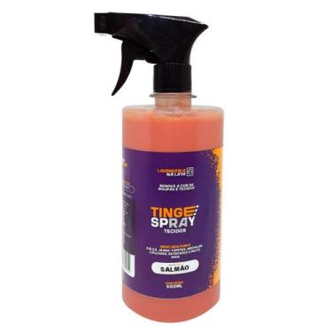 Imagem de Tinta De Tecidos Roupas Estofados Carpetes Tingespray 500ml - Lavander