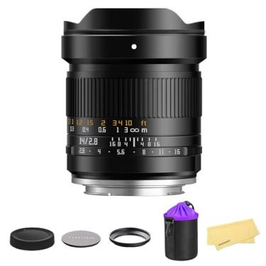 Imagem de TTArtisan 14mm F2.8 Full Frame Large-Aperture Wide Angle Prime Lens for Sony E Mount Camera A7M4,A7C II, A7R V,A1 II,A7,A7lll,A7SII,A7C (Black